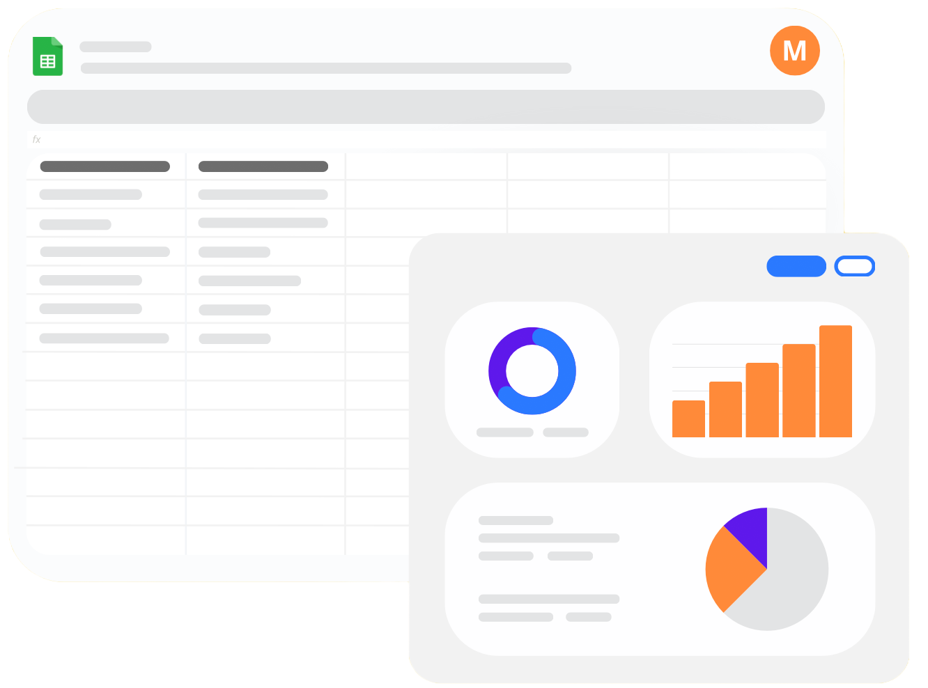 Direct-to-sheet analysis
