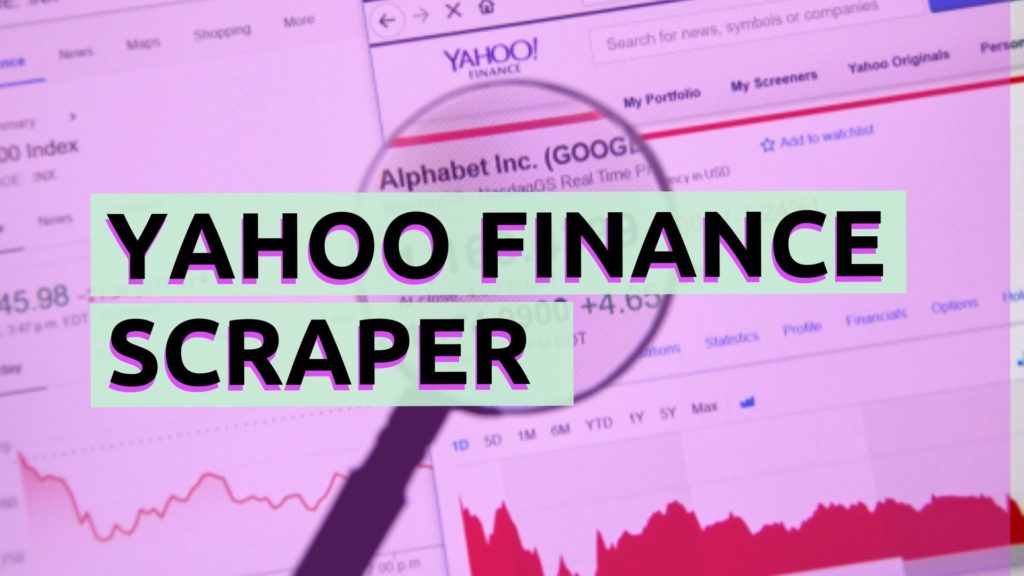 Scrape Yahoo Finance historical data