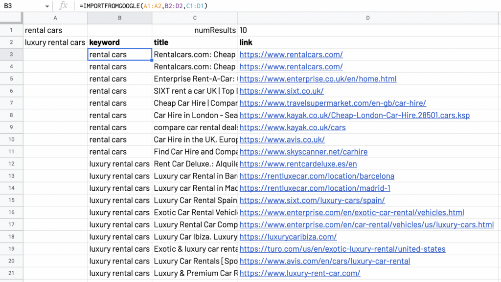 Track DHL shipments in Google Sheets - NoDataNoBusiness