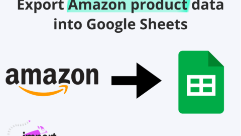 Export Amazon product data into Google Sheets