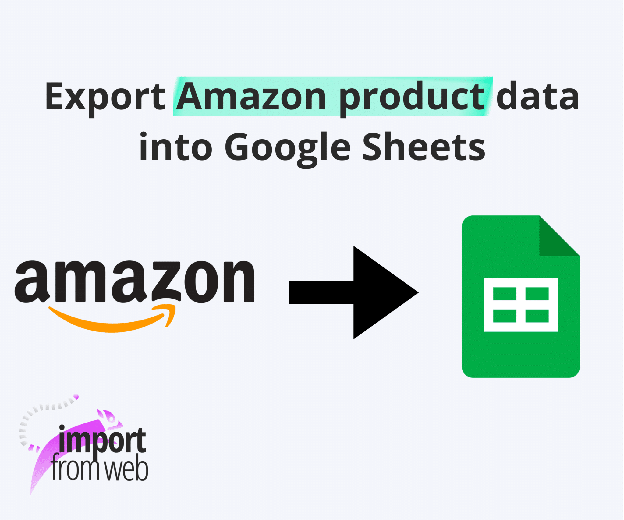 Export Amazon product data into Google Sheets