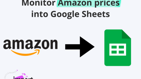 Monitor Amazon prices into Google Sheets