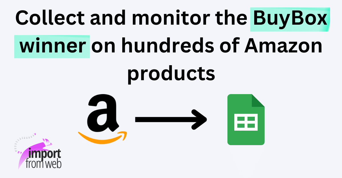 Amazon Buy Box Monitoring Tool ImportFrom